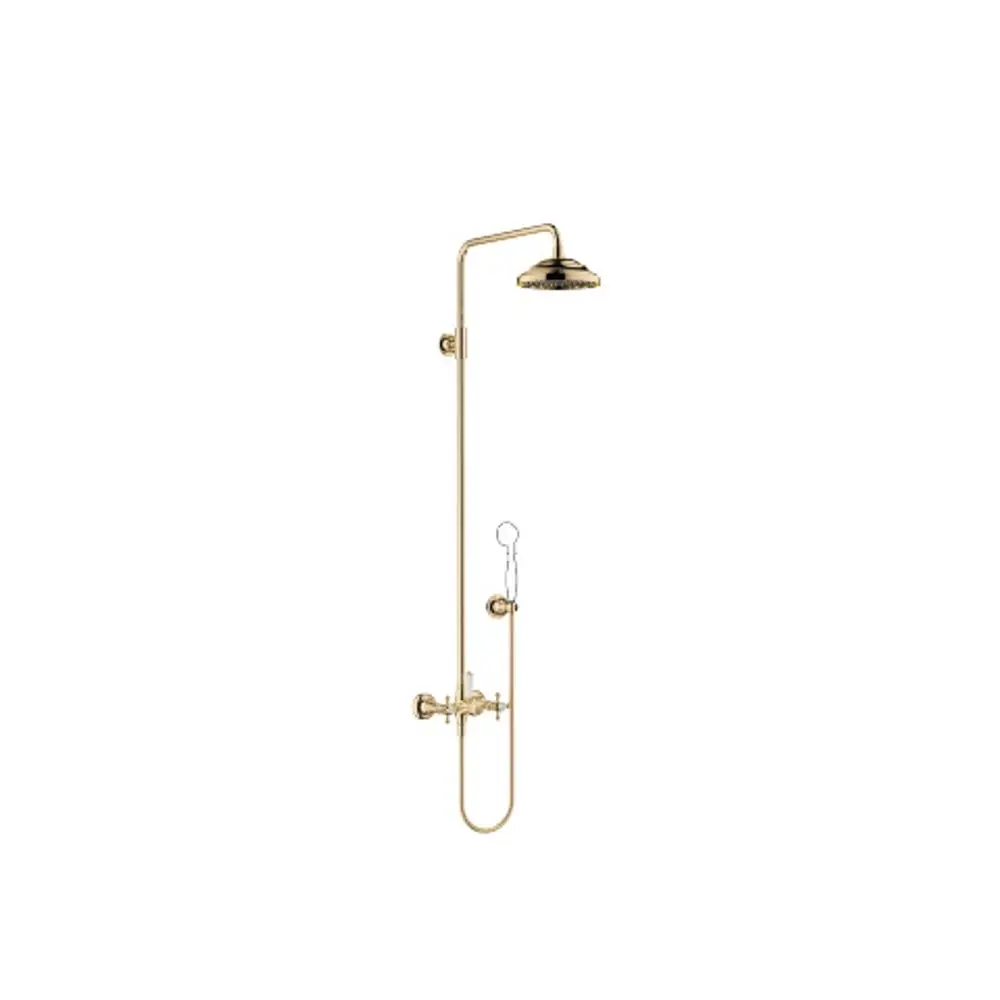 Dornbracht-MADISON-Shower Pipe-Ausladung 420mm-Messing (23kt), 26632360-09 Galeriebild 1